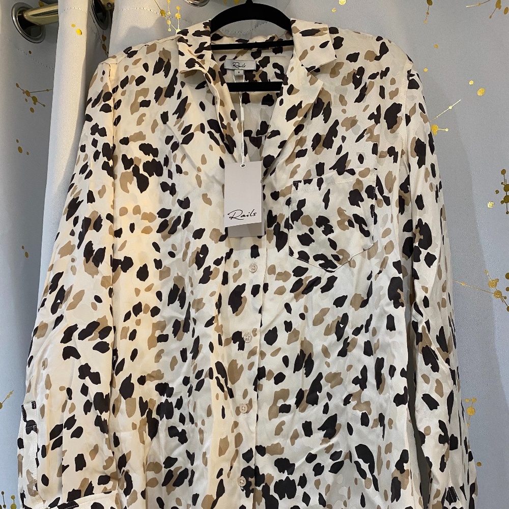 Rails-REBEL - SILK NATURAL ABSTRACT ANIMAL